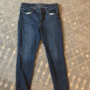 American Eagle High Rise Skinny Jeans